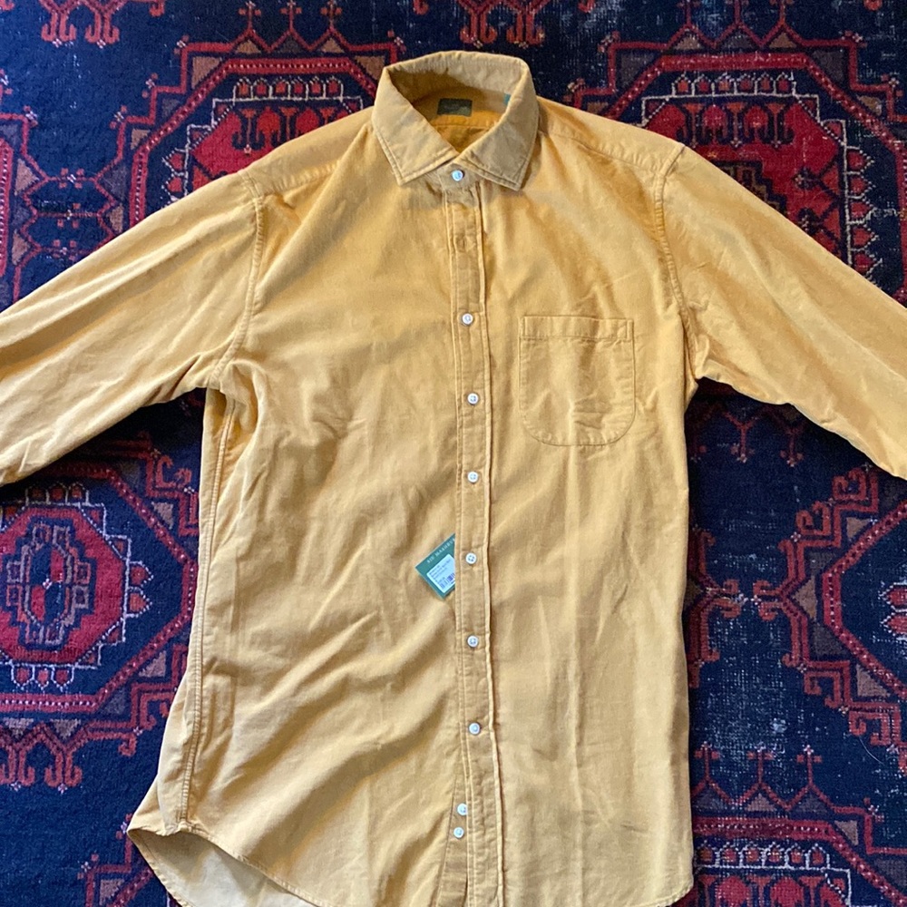 New sid mashburn corduroy shirt